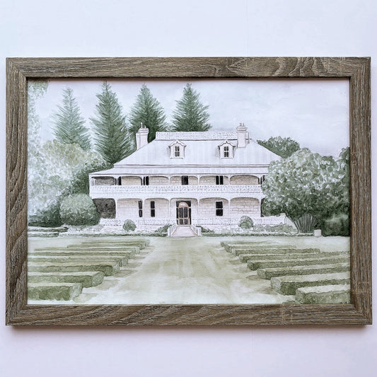 venue watercolour, watercolour art, custom venue art, venue artwork